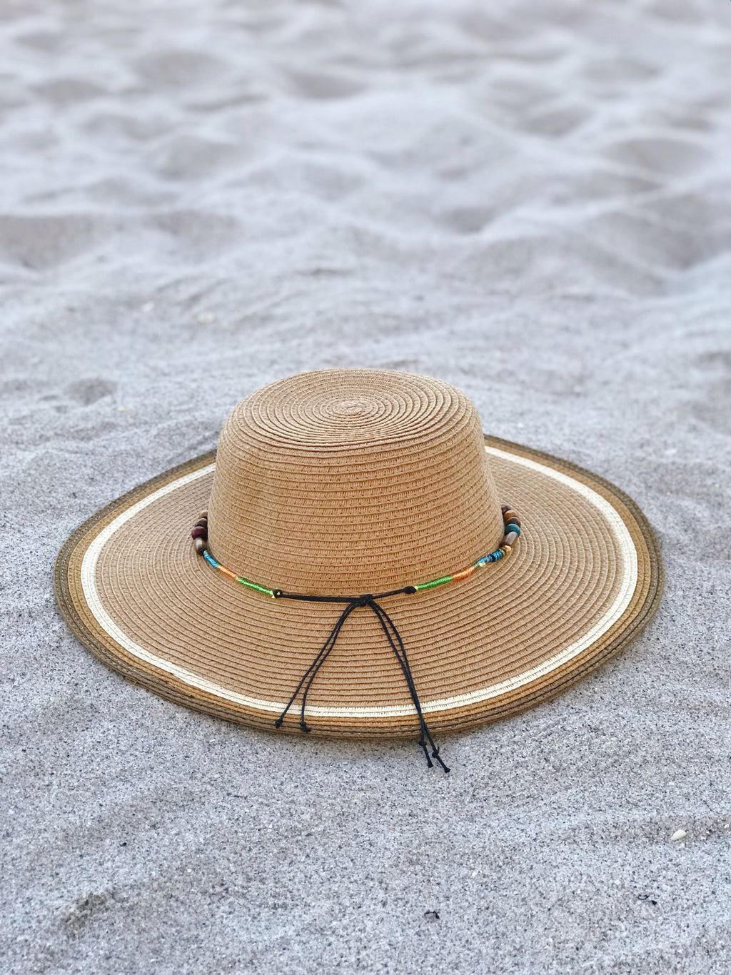 ‘Warm Summer Sun’ Striped Summer Hat