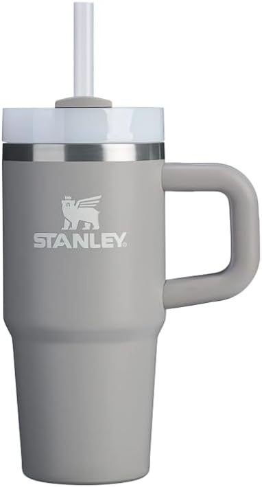 STANLEY Quencher H2.0 Tumbler with Handle and Straw 30 oz | Flowstate 3-Position Lid | Cup Holder Compatible for Travel | Insulated Stainless Steel Cup | BPA-Free | Rose Quartz 2.0
