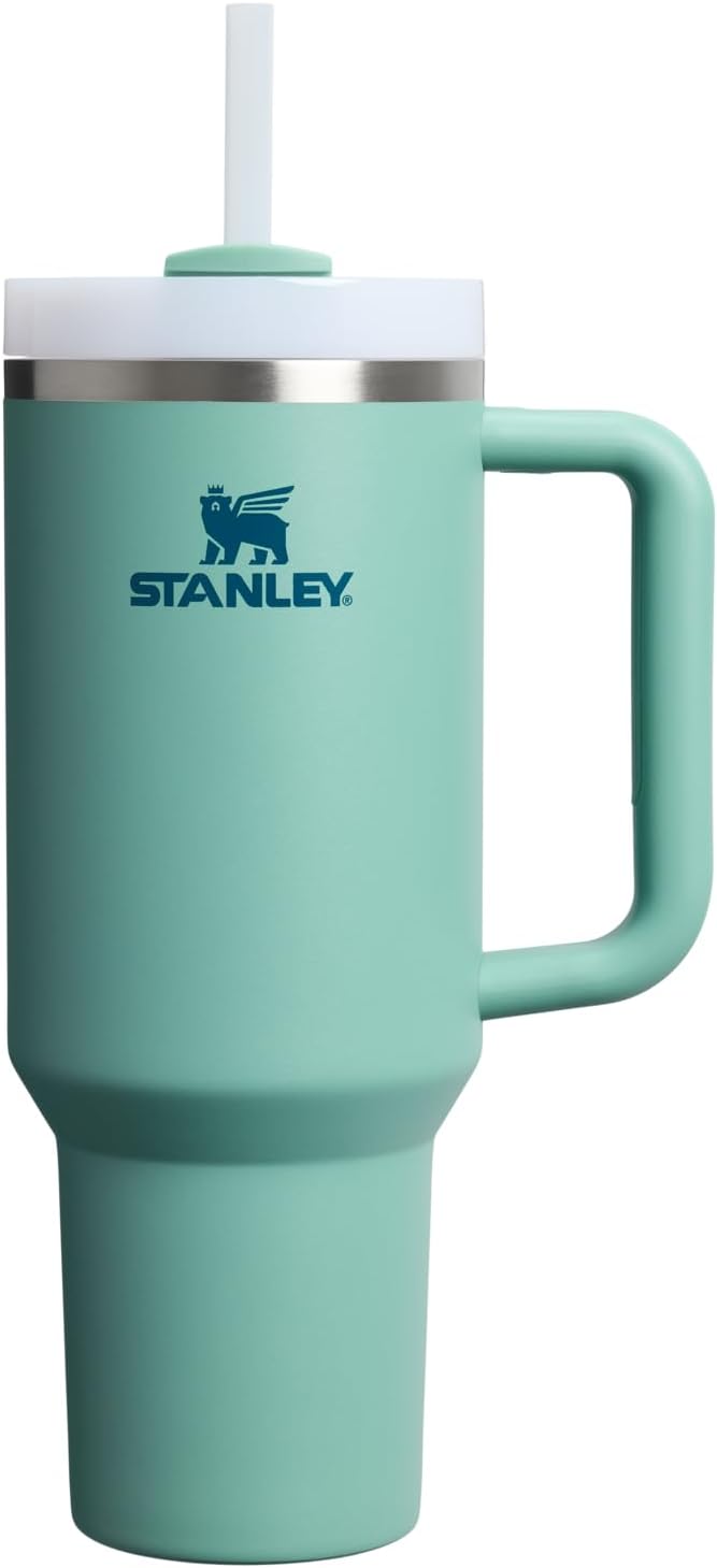 STANLEY Quencher H2.0 Tumbler with Handle and Straw 30 oz | Flowstate 3-Position Lid | Cup Holder Compatible for Travel | Insulated Stainless Steel Cup | BPA-Free | Rose Quartz 2.0