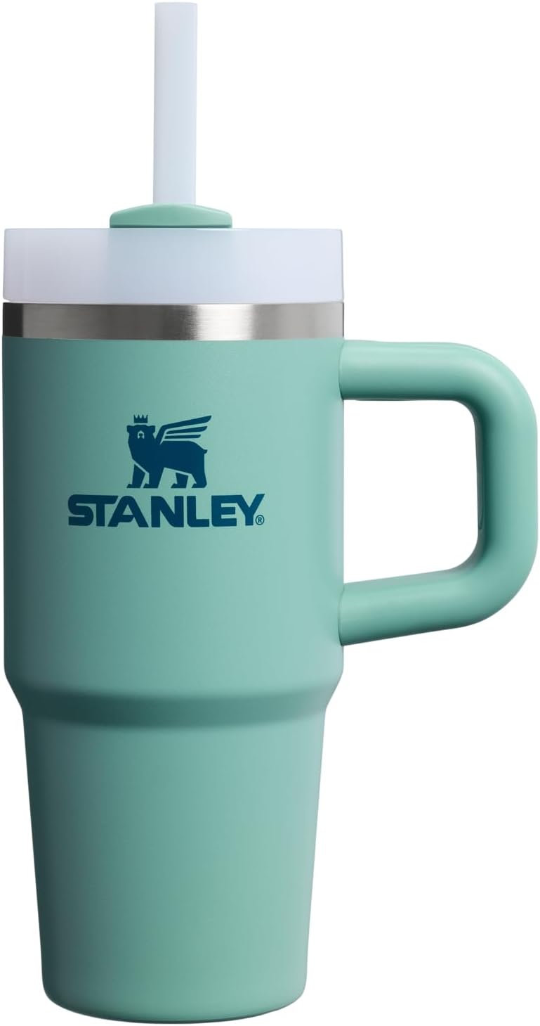 STANLEY Quencher H2.0 Tumbler with Handle and Straw 30 oz | Flowstate 3-Position Lid | Cup Holder Compatible for Travel | Insulated Stainless Steel Cup | BPA-Free | Rose Quartz 2.0