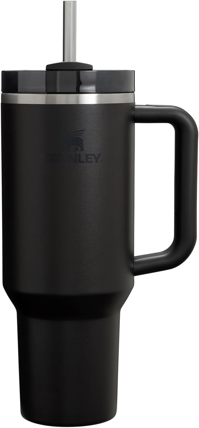 STANLEY Quencher H2.0 Tumbler with Handle and Straw 30 oz | Flowstate 3-Position Lid | Cup Holder Compatible for Travel | Insulated Stainless Steel Cup | BPA-Free | Rose Quartz 2.0