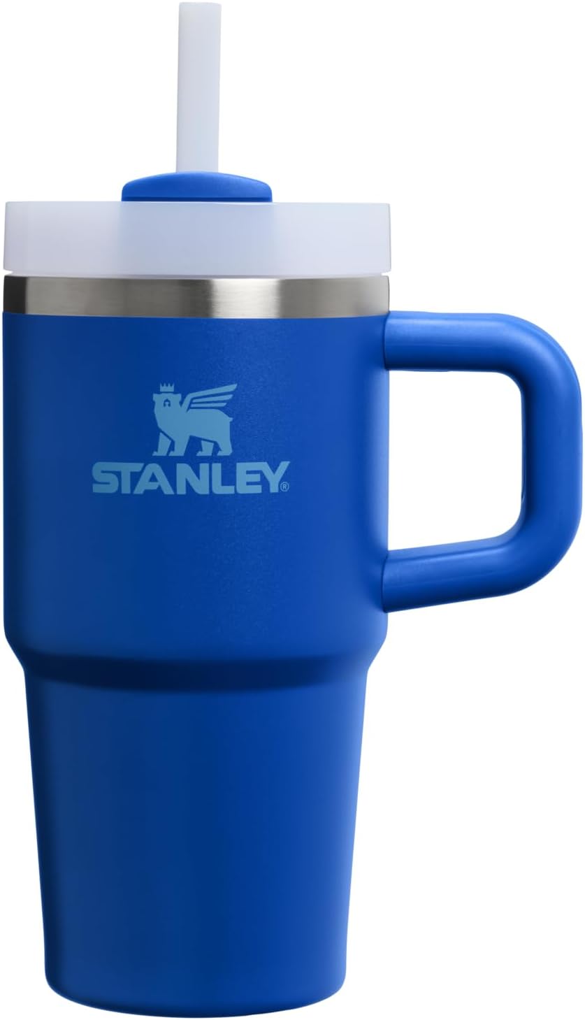 STANLEY Quencher H2.0 Tumbler with Handle and Straw 30 oz | Flowstate 3-Position Lid | Cup Holder Compatible for Travel | Insulated Stainless Steel Cup | BPA-Free | Rose Quartz 2.0