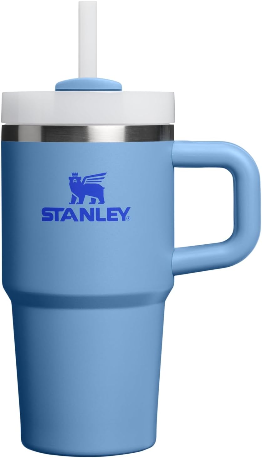 STANLEY Quencher H2.0 Tumbler with Handle and Straw 30 oz | Flowstate 3-Position Lid | Cup Holder Compatible for Travel | Insulated Stainless Steel Cup | BPA-Free | Rose Quartz 2.0