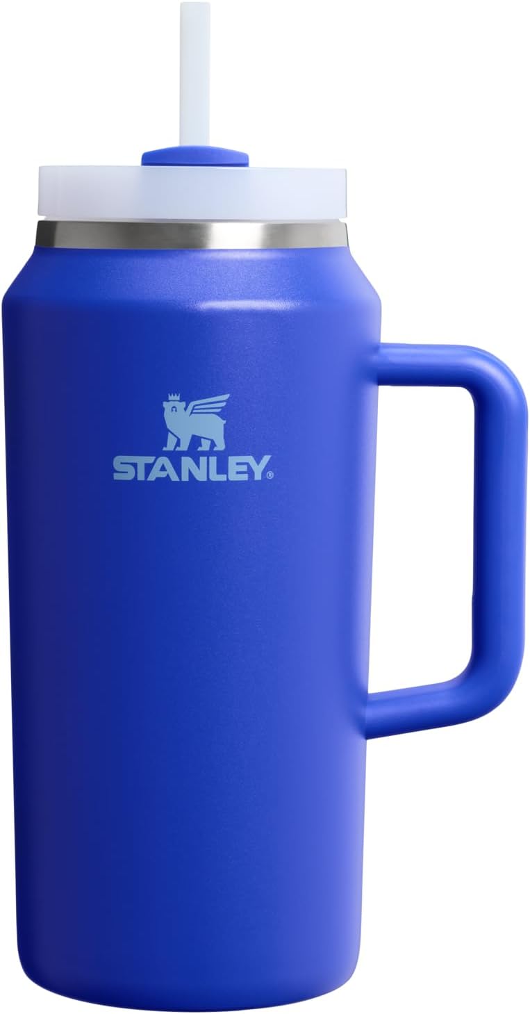 STANLEY Quencher H2.0 Tumbler with Handle and Straw 30 oz | Flowstate 3-Position Lid | Cup Holder Compatible for Travel | Insulated Stainless Steel Cup | BPA-Free | Rose Quartz 2.0