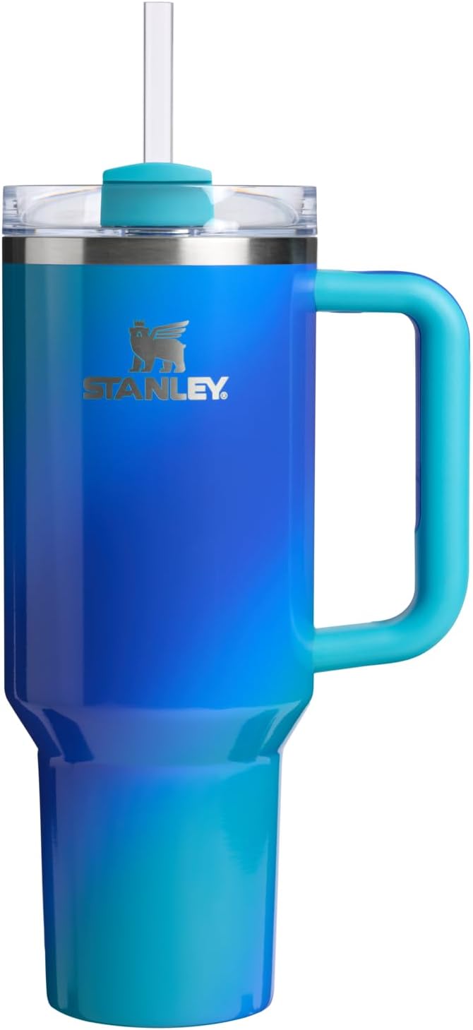 STANLEY Quencher H2.0 Tumbler with Handle and Straw 30 oz | Flowstate 3-Position Lid | Cup Holder Compatible for Travel | Insulated Stainless Steel Cup | BPA-Free | Rose Quartz 2.0