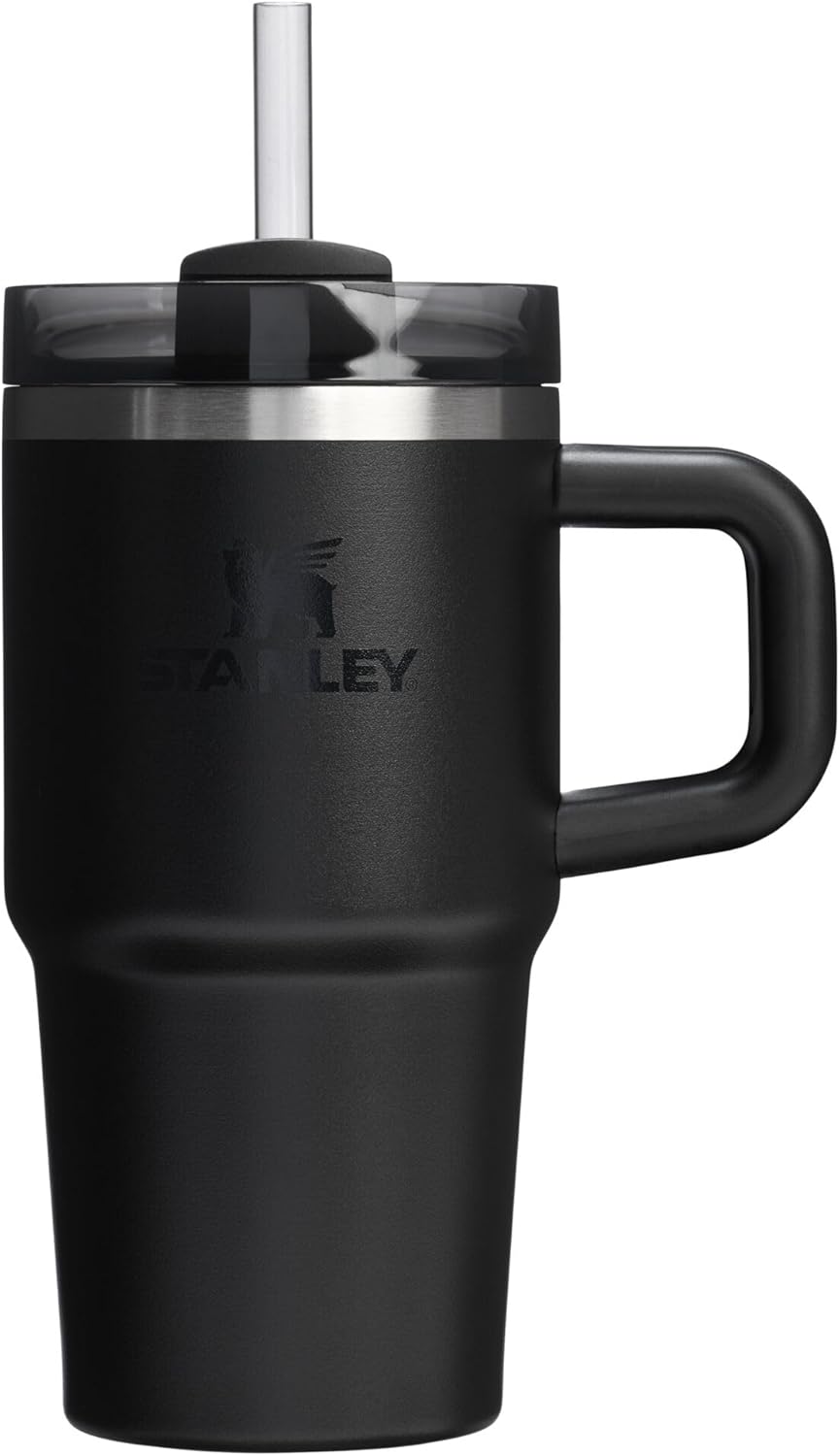 STANLEY Quencher H2.0 Tumbler with Handle and Straw 30 oz | Flowstate 3-Position Lid | Cup Holder Compatible for Travel | Insulated Stainless Steel Cup | BPA-Free | Rose Quartz 2.0
