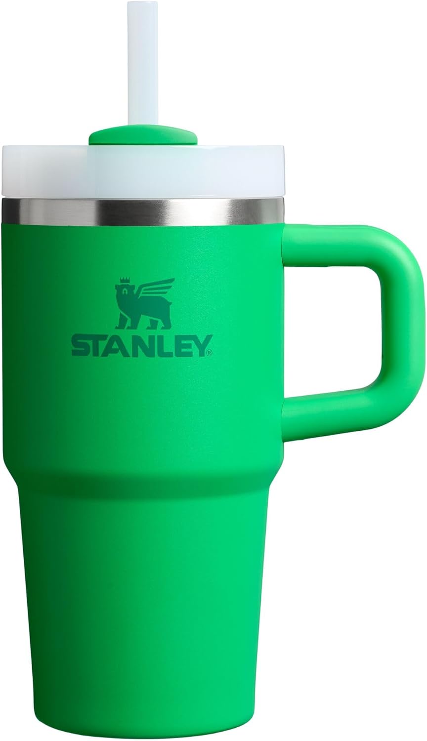STANLEY Quencher H2.0 Tumbler with Handle and Straw 30 oz | Flowstate 3-Position Lid | Cup Holder Compatible for Travel | Insulated Stainless Steel Cup | BPA-Free | Rose Quartz 2.0