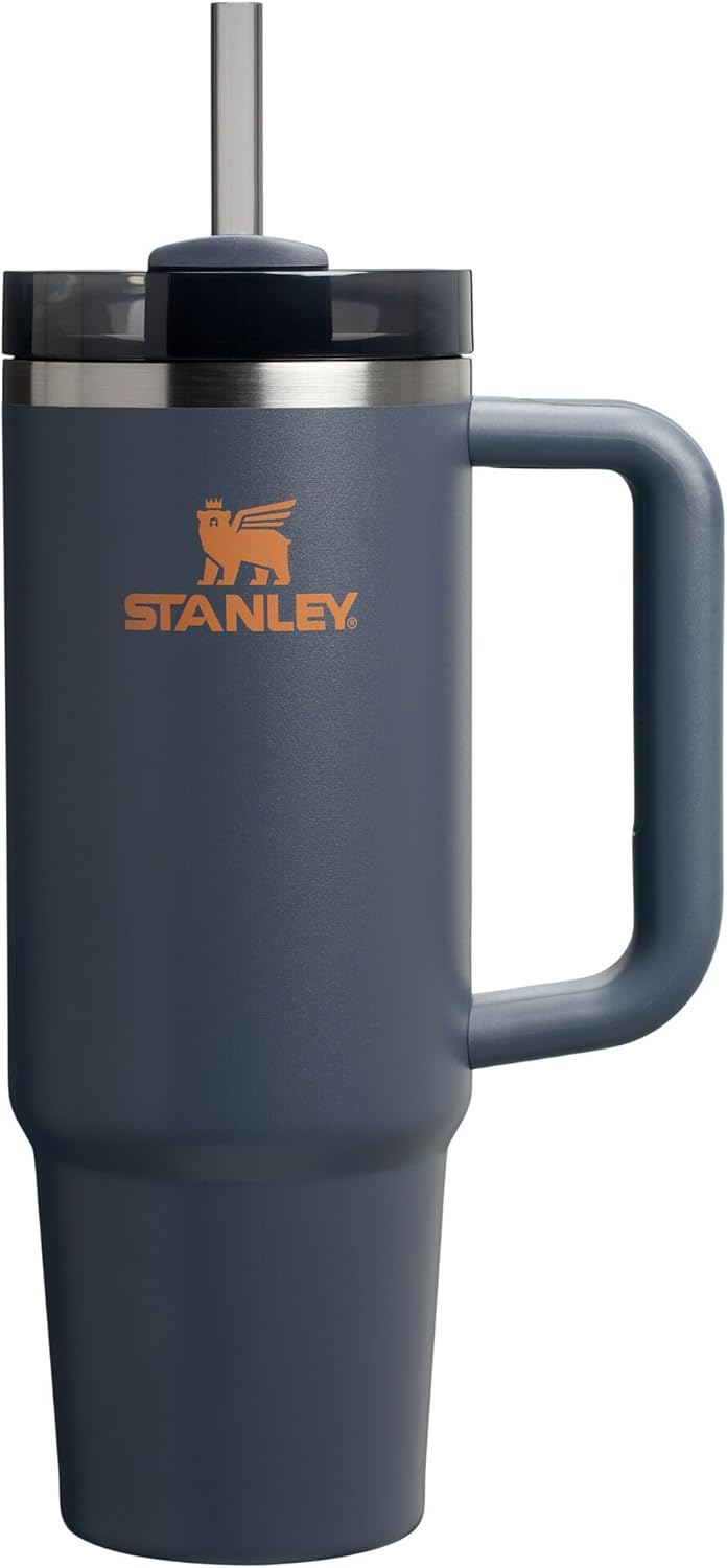 STANLEY Quencher H2.0 Tumbler with Handle and Straw 30 oz | Flowstate 3-Position Lid | Cup Holder Compatible for Travel | Insulated Stainless Steel Cup | BPA-Free | Rose Quartz 2.0