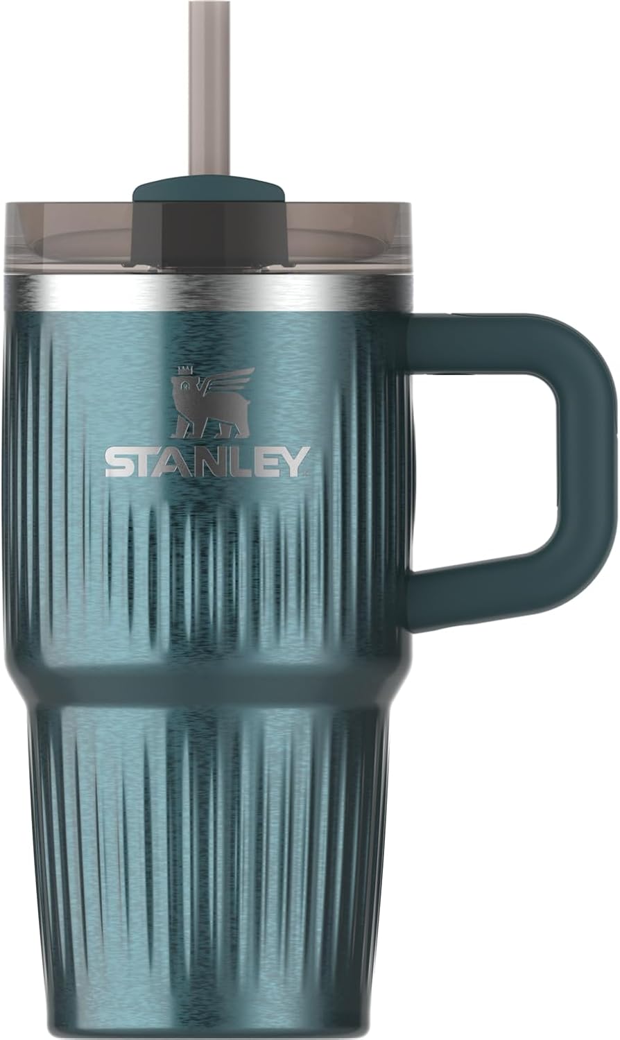 STANLEY Quencher H2.0 Tumbler with Handle and Straw 30 oz | Flowstate 3-Position Lid | Cup Holder Compatible for Travel | Insulated Stainless Steel Cup | BPA-Free | Rose Quartz 2.0