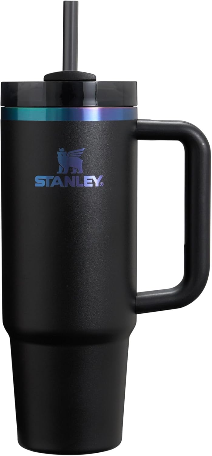 STANLEY Quencher H2.0 Tumbler with Handle and Straw 30 oz | Flowstate 3-Position Lid | Cup Holder Compatible for Travel | Insulated Stainless Steel Cup | BPA-Free | Rose Quartz 2.0