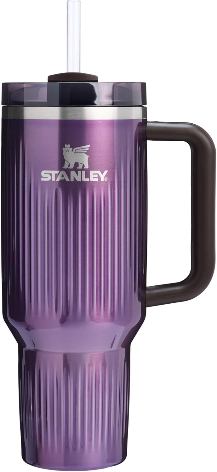 STANLEY Quencher H2.0 Tumbler with Handle and Straw 30 oz | Flowstate 3-Position Lid | Cup Holder Compatible for Travel | Insulated Stainless Steel Cup | BPA-Free | Rose Quartz 2.0