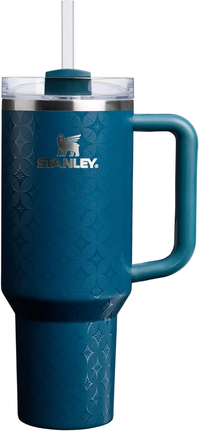 STANLEY Quencher H2.0 Tumbler with Handle and Straw 30 oz | Flowstate 3-Position Lid | Cup Holder Compatible for Travel | Insulated Stainless Steel Cup | BPA-Free | Rose Quartz 2.0