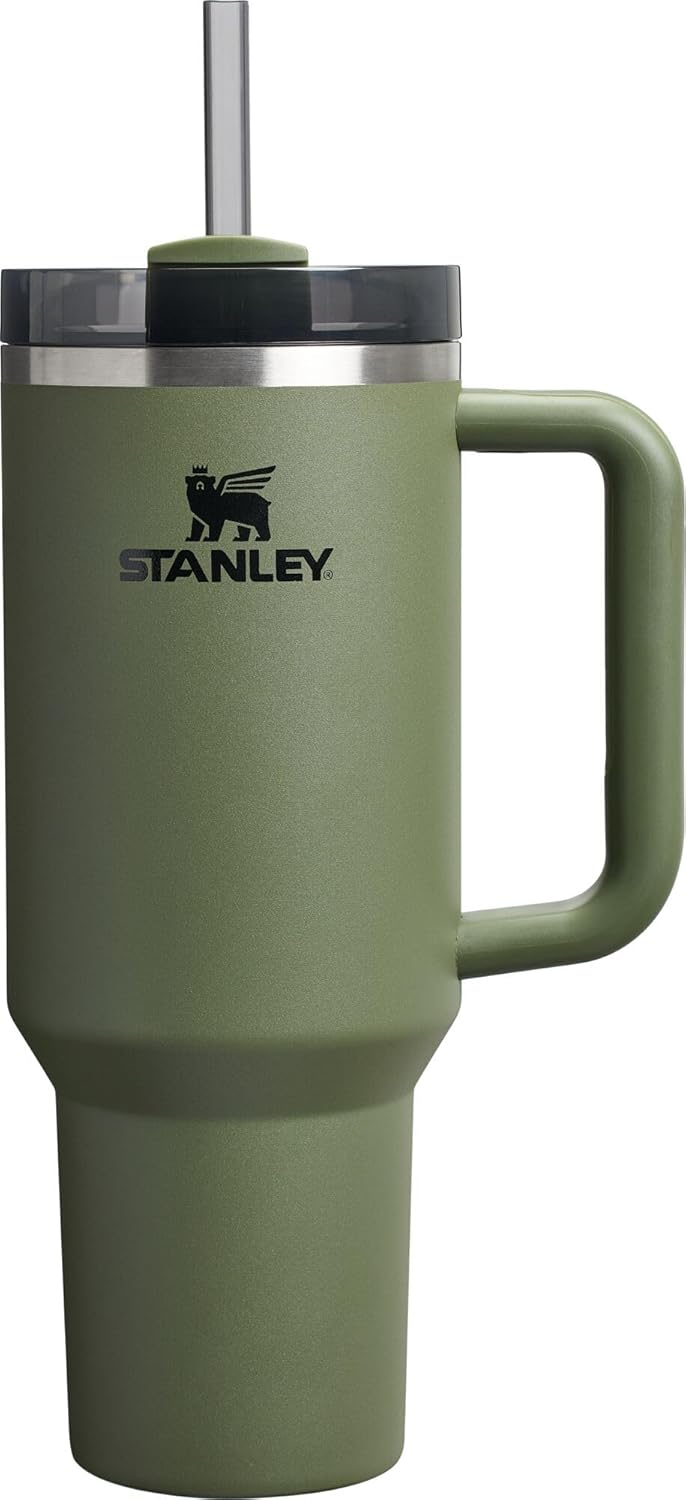 STANLEY Quencher H2.0 Tumbler with Handle and Straw 30 oz | Flowstate 3-Position Lid | Cup Holder Compatible for Travel | Insulated Stainless Steel Cup | BPA-Free | Rose Quartz 2.0