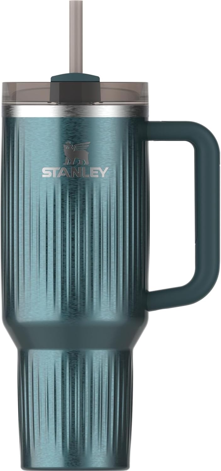 STANLEY Quencher H2.0 Tumbler with Handle and Straw 30 oz | Flowstate 3-Position Lid | Cup Holder Compatible for Travel | Insulated Stainless Steel Cup | BPA-Free | Rose Quartz 2.0