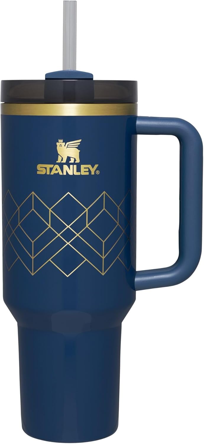 STANLEY Quencher H2.0 Tumbler with Handle and Straw 30 oz | Flowstate 3-Position Lid | Cup Holder Compatible for Travel | Insulated Stainless Steel Cup | BPA-Free | Rose Quartz 2.0