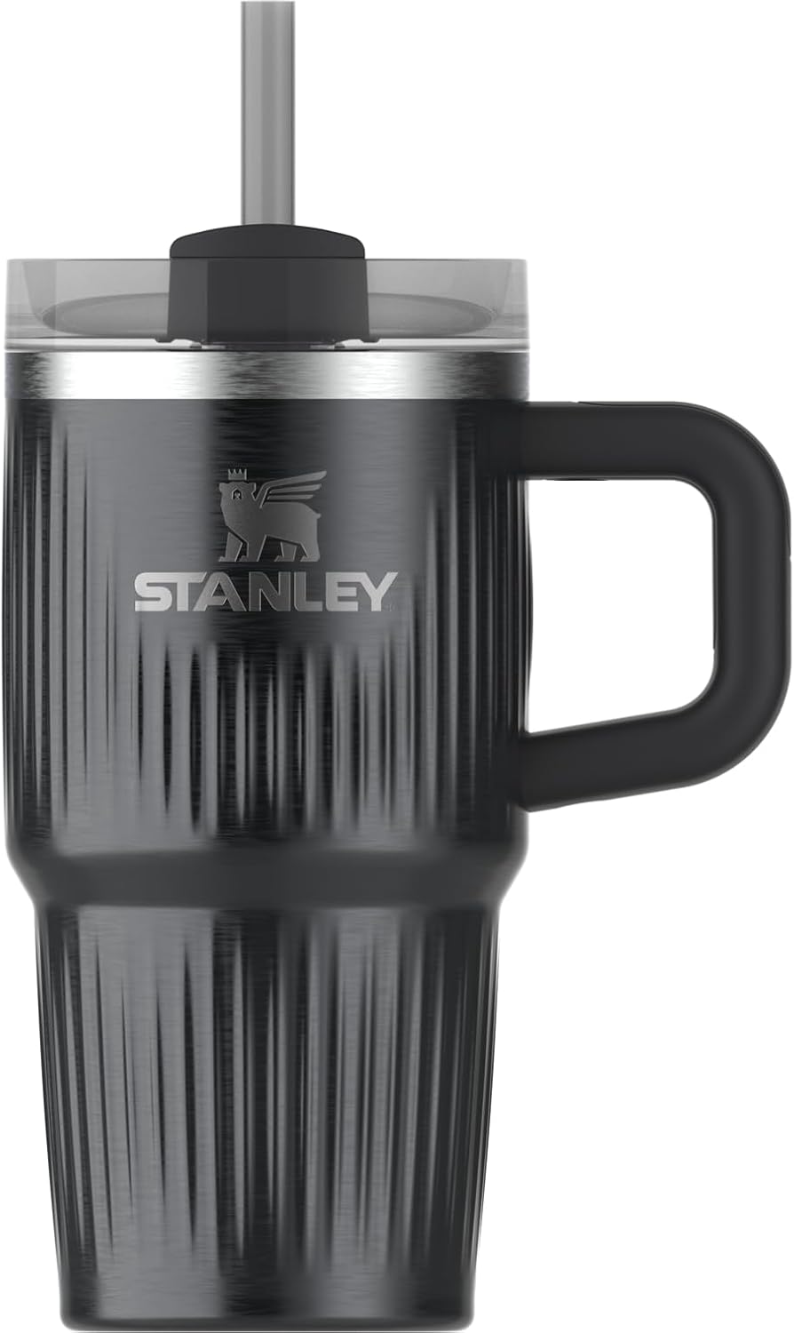 STANLEY Quencher H2.0 Tumbler with Handle and Straw 30 oz | Flowstate 3-Position Lid | Cup Holder Compatible for Travel | Insulated Stainless Steel Cup | BPA-Free | Rose Quartz 2.0