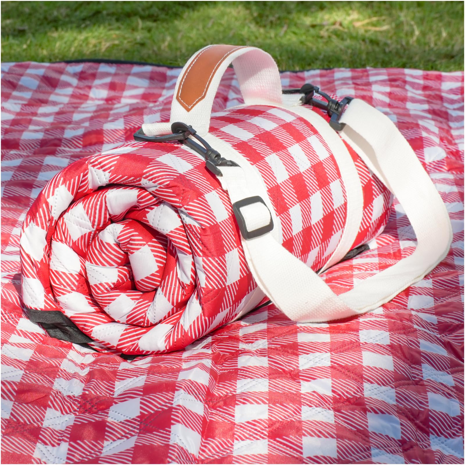Genovega Waterproof Picnic Blanket Beach Outdoor Camping Mat Rug Extra Large Foldable Cute Big Travel Essential Accessories Gift Park Patio Lawn Garden Grass Play Music Festival Concert Must Have