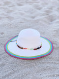 ‘Warm Summer Sun’ Striped Summer Hat