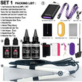 UV Light Hair Extension Kit with UV Glue Tools for Salon  Home Use  Professional Portable Hair Extensions Set for Beauty Use