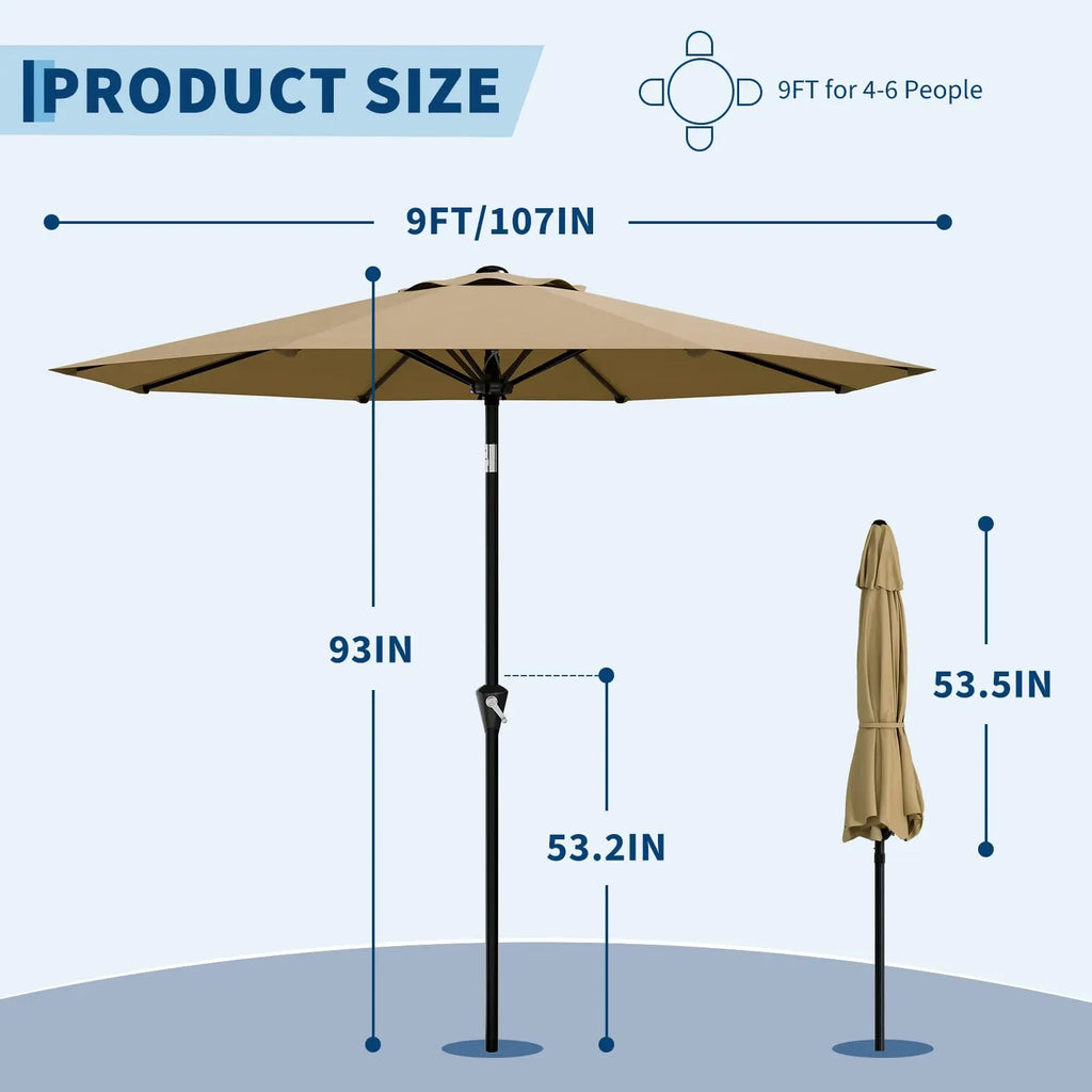 Solara Tilt Umbrella