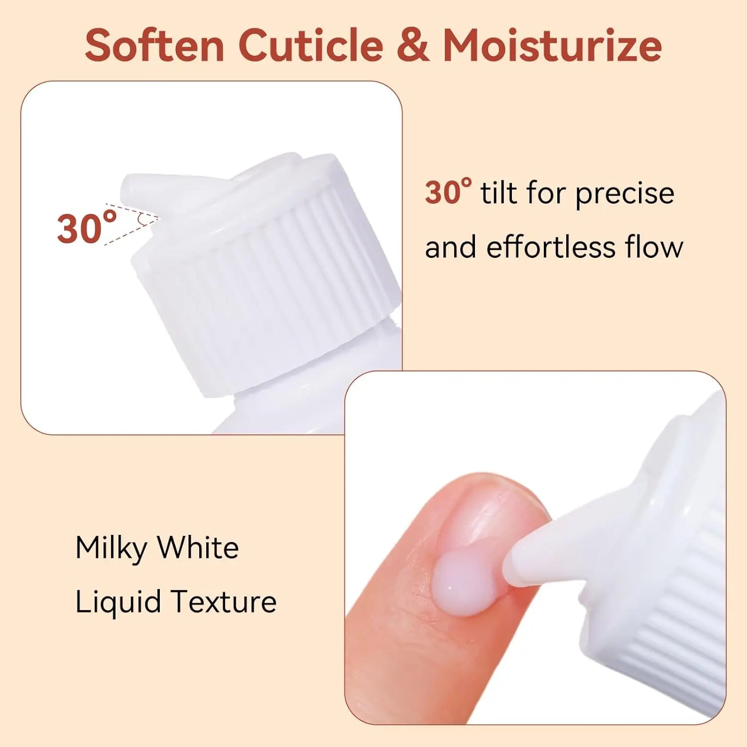Makartt Cuticle Remover Kit, Manicure Nail Care with Cuticle Oil Pen, Cuticle Trimmer, Nail File & 120ml Cuticle Remover Liquid