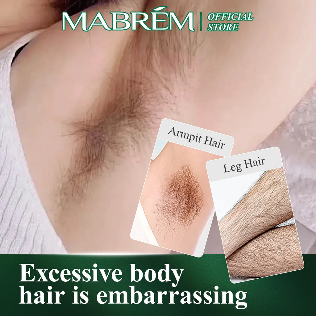 MABREM Hair Removal Cream Painless Hair Remover For Armpit Legs and Arms Skin Care Body Care Depilatory Cream 40g