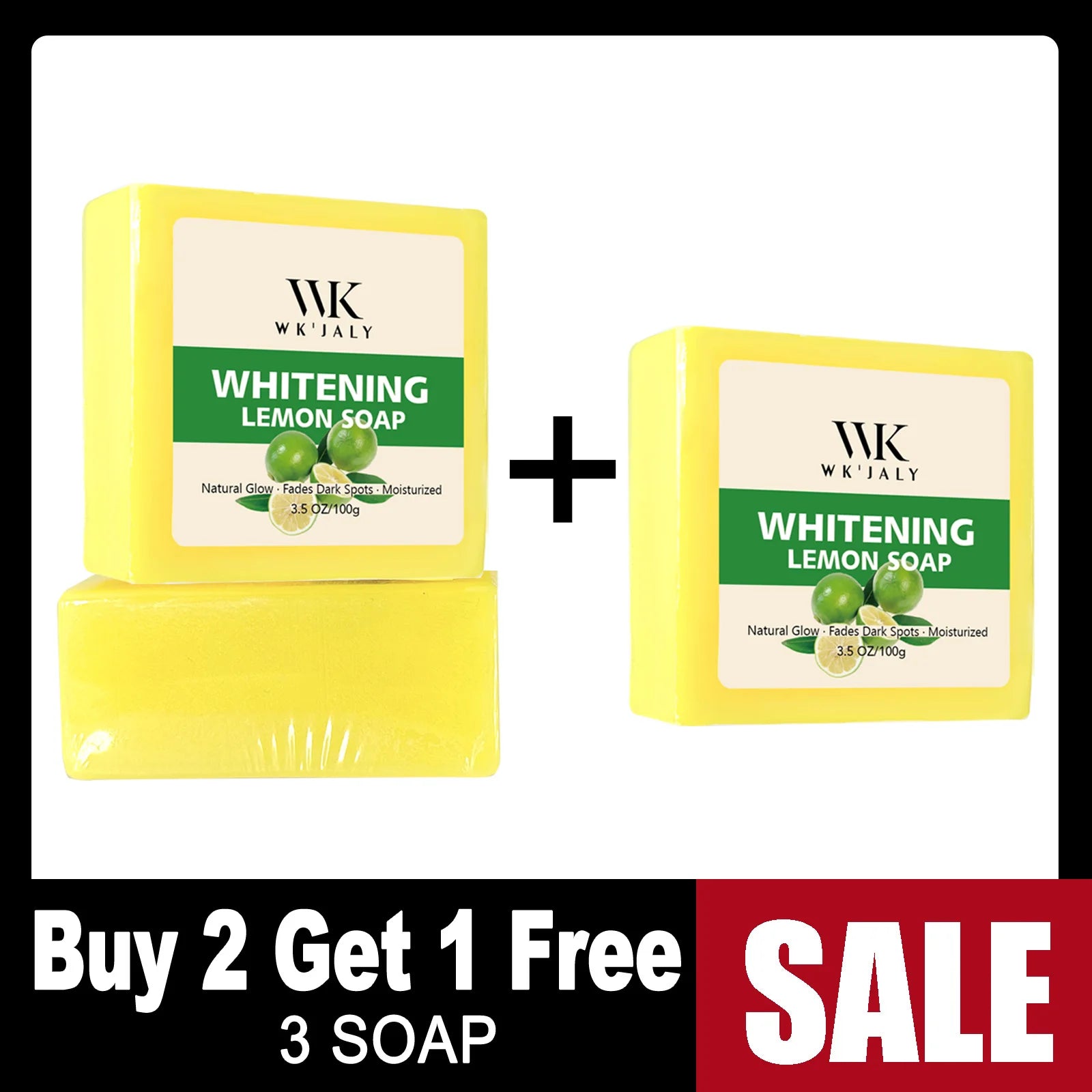 WK JALY Whitening Skin Care Set for All Skin Tone, Moisturizing Face and Body, Remove Acne, Dark Spots, Melanin, Freckles