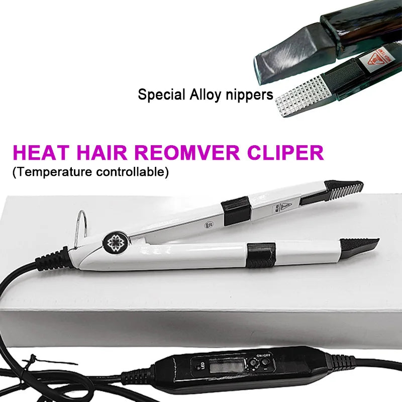 2026 WIKYTINA NEW UV Light Hair Extensions Kit V Light Hair Extension Machine Professional Tools Glue for Hair Extensions