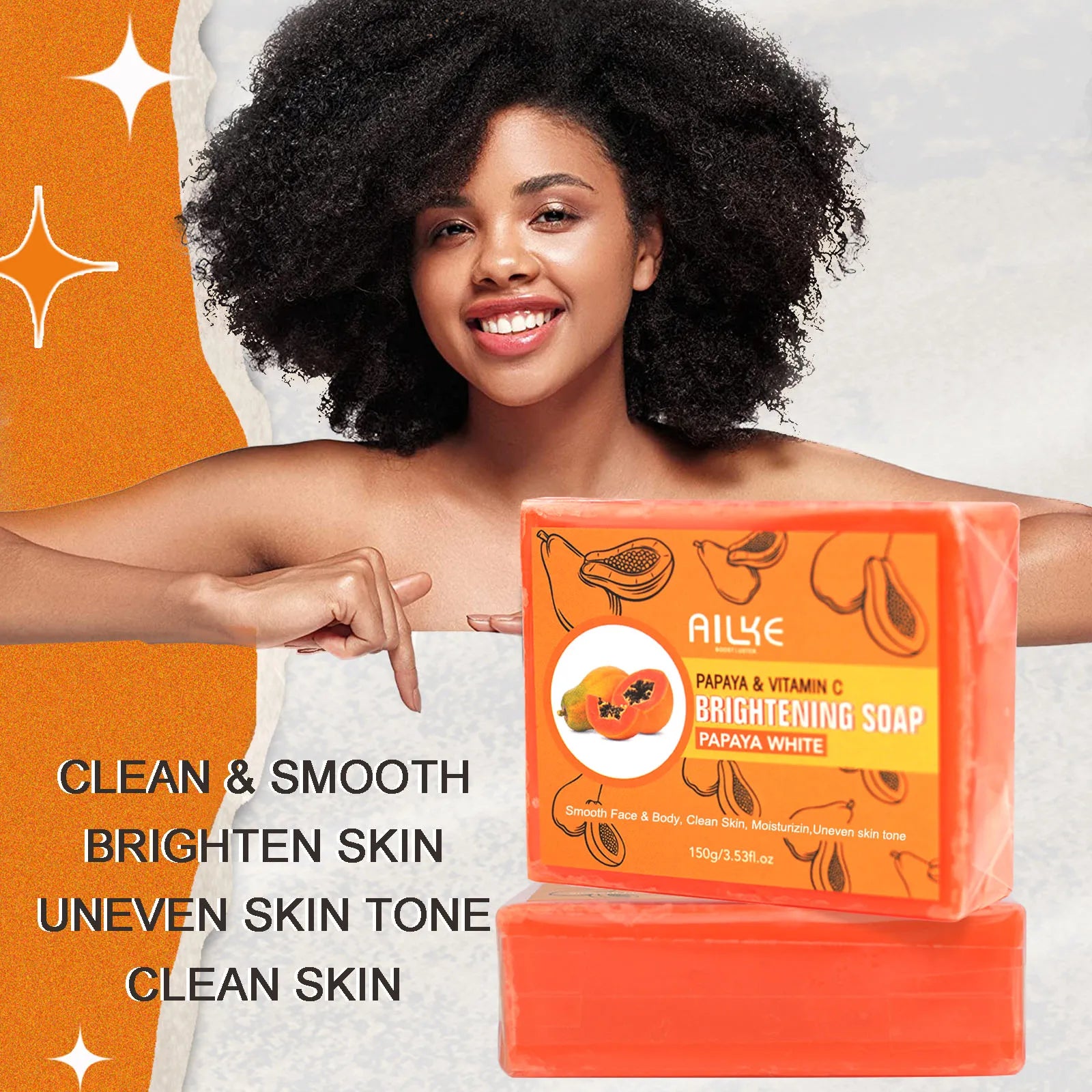 AILKE Whitening Skin Care Set, With Nicotinamide, Glutathione, Moisturizing, Even Skin Tone, Remove Dark Spot, Freckle, Melanin