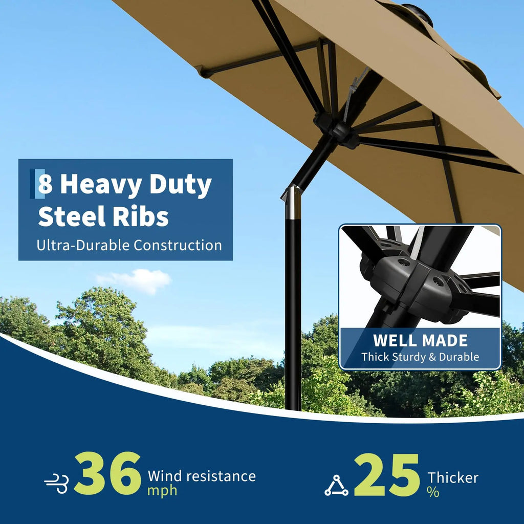 Solara Tilt Umbrella