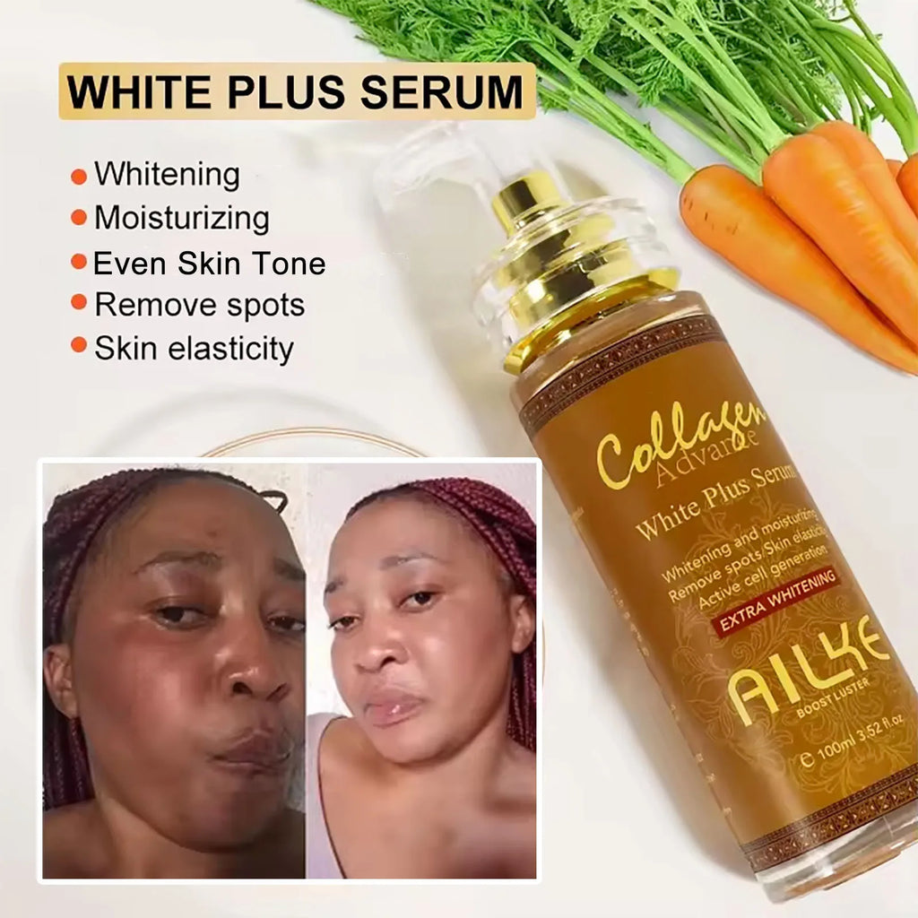 AILKE Whitening Skin Care Set, With Nicotinamide, Glutathione, Moisturizing, Even Skin Tone, Remove Dark Spot, Freckle, Melanin
